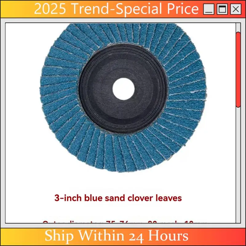 A61Z Deals 6Pcs 75Mm Cutting Disc For 10Mm Bore Angle Grinder Metal Circular Saw Blade Flat Flap Grinding Wheel Sanding Pads Too
A61Z Deals 6Pcs 75Mm Cutting Disc For 10Mm Bore Angle Grinder Metal Circular Saw Blade Flat Flap Grinding Wheel Sanding Pads Too