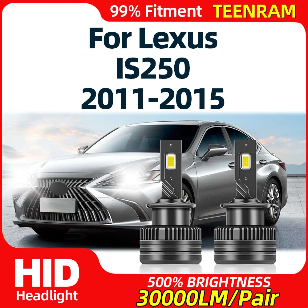 30000LM Super Bright LED Headlight Bulbs 120W Car HID Xenon Lights 6000K White 12V For Lexus IS250 2011 2012 2013 2014 2015
30000LM Super Bright LED Headlight Bulbs 120W Car HID Xenon Lights 6000K White 12V For Lexus IS250 2011 2012 2013 2014 2015