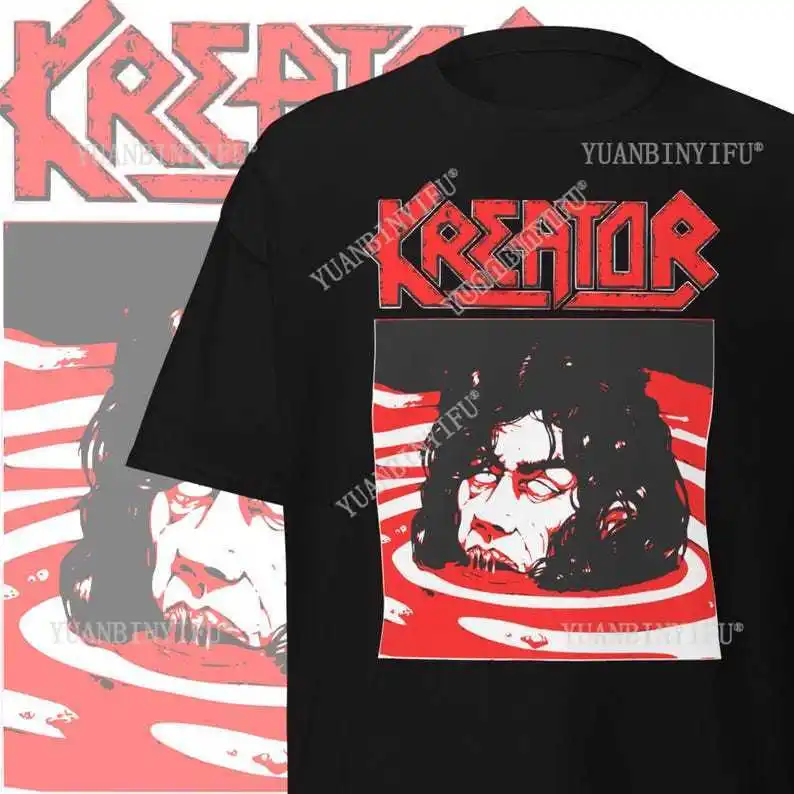 Kreator T-Shirt: Vintage Thrash Metal Band Tee Fashion, Gothic Death Melodic Thrash Metal Band Mens Clothing Graphic T Shirts
Kreator T-Shirt: Vintage Thrash Metal Band Tee Fashion, Gothic Death Melodic Thrash Metal Band Mens Clothing Graphic T Shirts