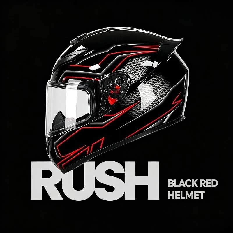 QIKE Bold Red Line Full Face Motorcycle Helmet Aerodynamic Racing Helmet Lightweight Double Clear Visor Shockproof Spor
QIKE Bold Red Line Full Face Motorcycle Helmet Aerodynamic Racing Helmet Lightweight Double Clear Visor Shockproof Spor