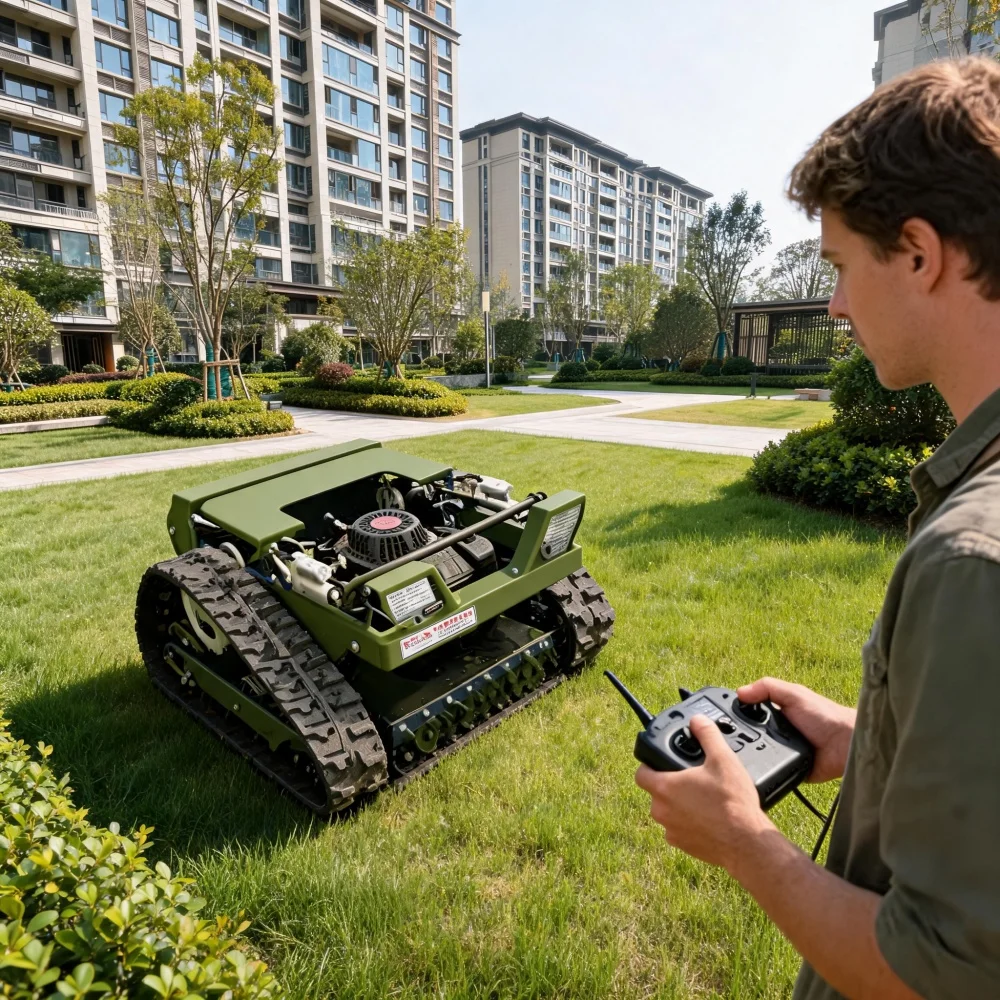 All-Terrain Customization Trimmer 500mm Cutting Width Small Tracked Lawn Mower Remote Control CE Certified Multi-use Garden
All-Terrain Customization Trimmer 500mm Cutting Width Small Tracked Lawn Mower Remote Control CE Certified Multi-use Garden