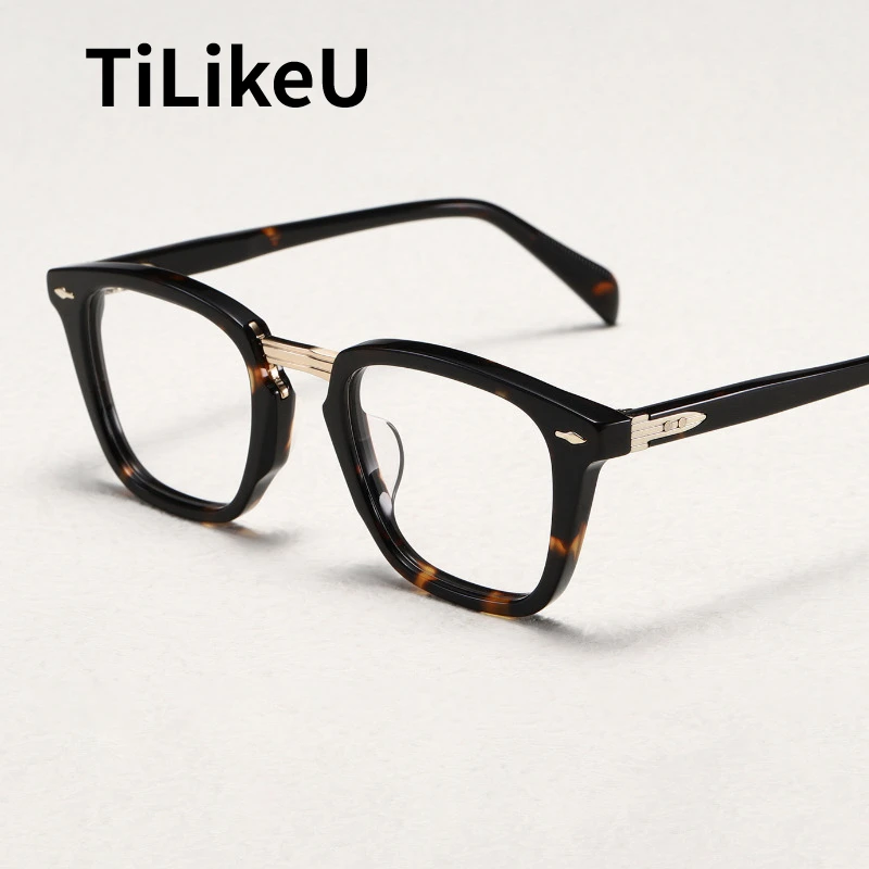 Japanese Optical Acetate Large Square Eyeglasses Frame Brand Designer Men and Women Retro Prescription Blue Light Glasses Frames
Japanese Optical Acetate Large Square Eyeglasses Frame Brand Designer Men and Women Retro Prescription Blue Light Glasses Frames