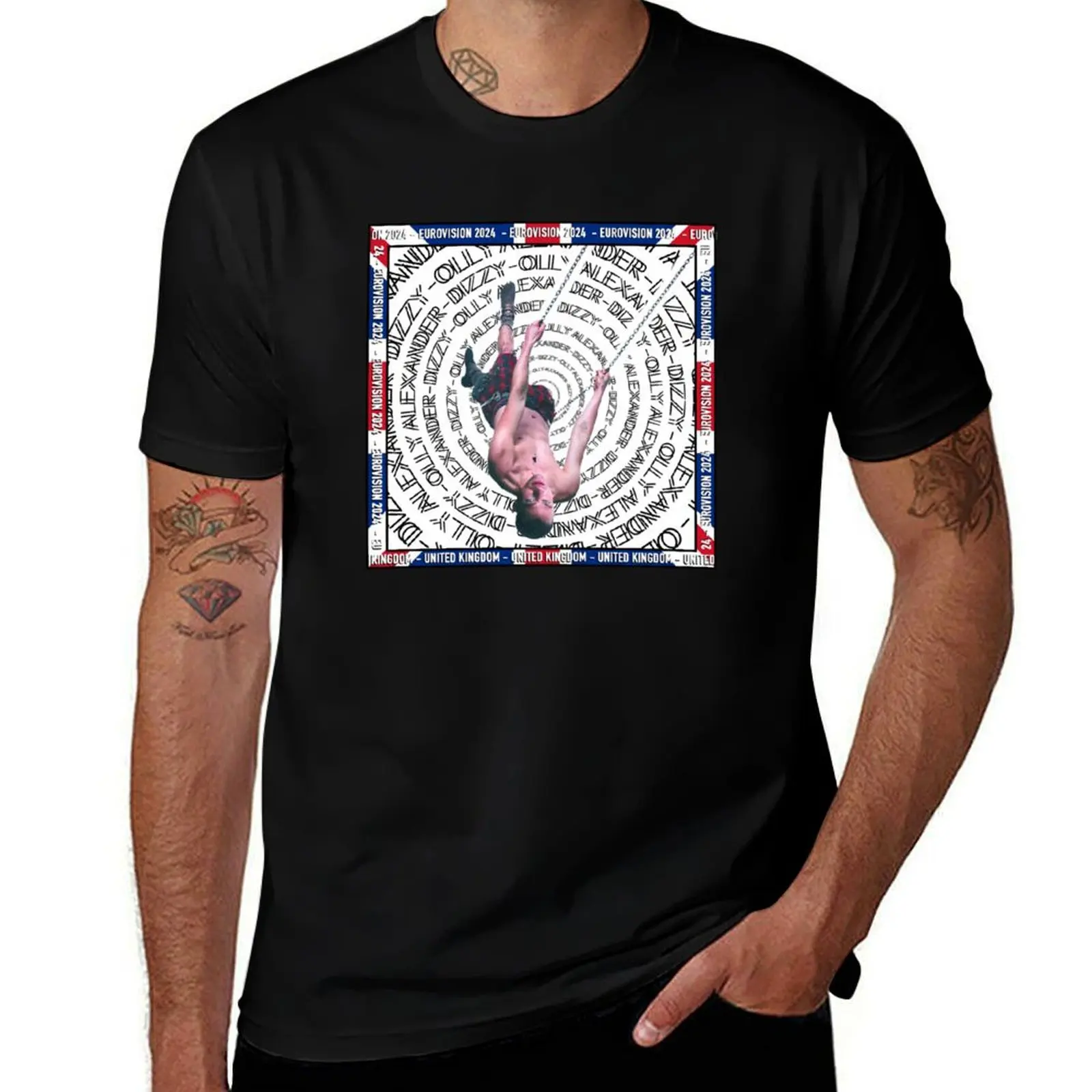 Eurovision 2024 Olly Alexander Dizzy United Kingdom T-Shirt man t shirt cotton T-Shirt 
Eurovision 2024 Olly Alexander Dizzy United Kingdom T-Shirt man t shirt cotton T-Shirt