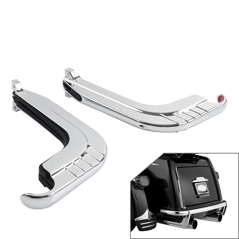 1 Pair Motorcycle Rear Bumper Mudguard Chrome Accent w/ Hardware Kit ABS For Harley Tri Glide Ultra Classic FLHTCUTG 2009-2023
1 Pair Motorcycle Rear Bumper Mudguard Chrome Accent w/ Hardware Kit ABS For Harley Tri Glide Ultra Classic FLHTCUTG 2009-2023