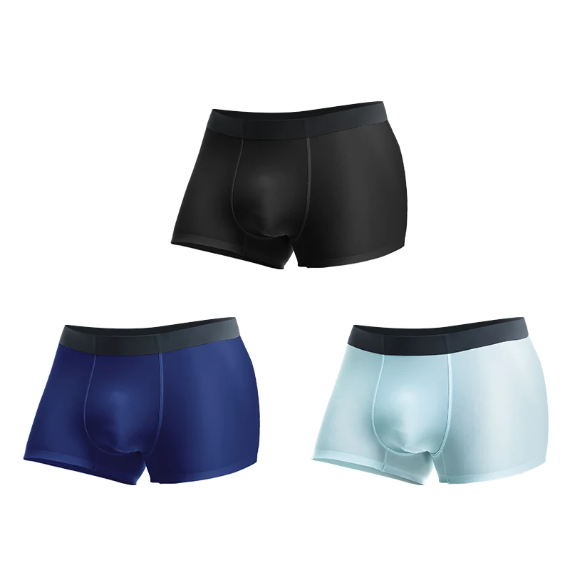 5PCS Men's Underwear Men's Wholesale Boxer Briefs Ice Silk Seamless Boxer Shorts Trendyy Sexy Breathable Pants Thin Summer
5PCS Men's Underwear Men's Wholesale Boxer Briefs Ice Silk Seamless Boxer Shorts Trendyy Sexy Breathable Pants Thin Summer