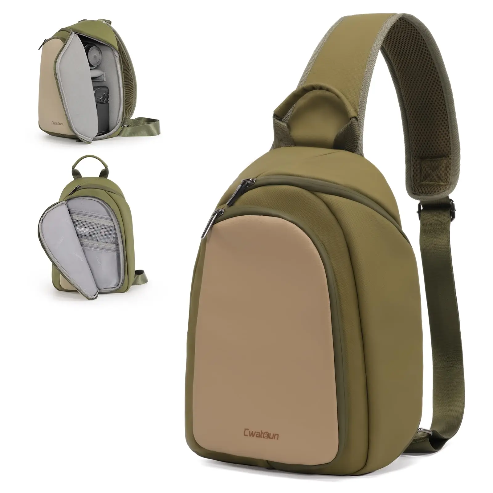 Waterproof Single Shoulder Across Bag Camera Sling Bag Small DSLR/SLR/Mirrorless Compact Camera Bags for Crossbody Photography
Waterproof Single Shoulder Across Bag Camera Sling Bag Small DSLR/SLR/Mirrorless Compact Camera Bags for Crossbody Photography