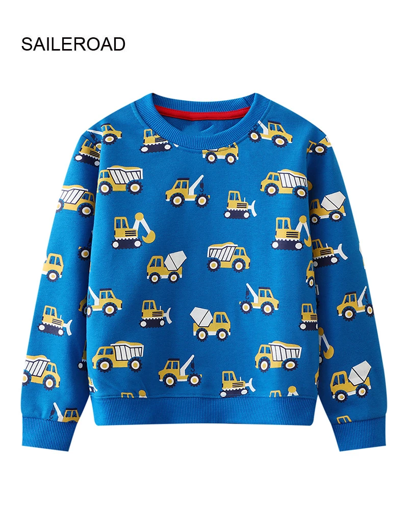 SAILEROAD 2023 Kids Clothes Boys Autumn New Clothes Cotton Outerwear Cartoon Excavators Baby Tops Toddler Sweatshirts Hoodies
SAILEROAD 2023 Kids Clothes Boys Autumn New Clothes Cotton Outerwear Cartoon Excavators Baby Tops Toddler Sweatshirts Hoodies