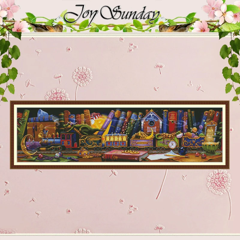 Dream Train Cartoon Patterns Counted Cross Stitch Set DIY 11CT 14CT 16CT Stamped DMC Cross-stitch Kit Embroidery Needlework
Dream Train Cartoon Patterns Counted Cross Stitch Set DIY 11CT 14CT 16CT Stamped DMC Cross-stitch Kit Embroidery Needlework