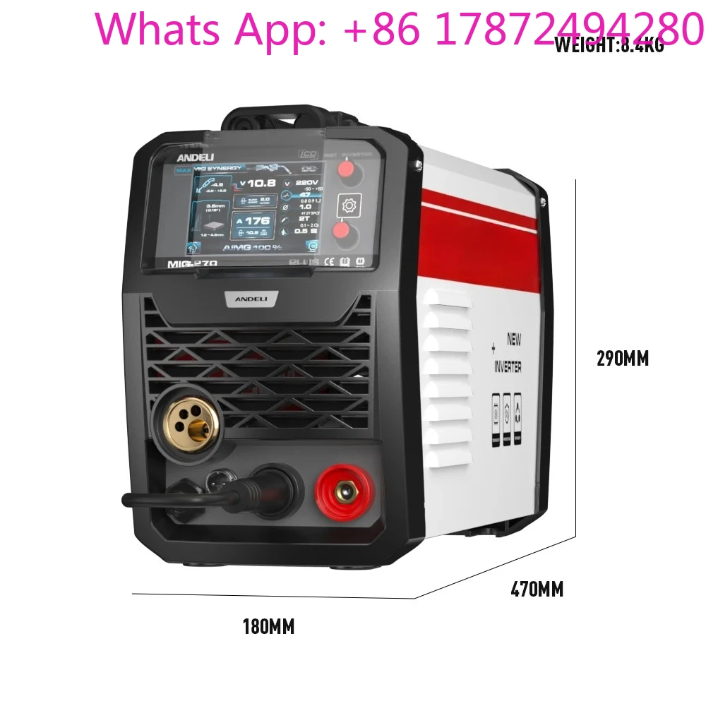 MIG ALUMINIUM MIG MMA LIFT TIG Welding Spool Machine 110V/220V LCD MIG-270 With Welding Aluminum Spool
MIG ALUMINIUM MIG MMA LIFT TIG Welding Spool Machine 110V/220V LCD MIG-270 With Welding Aluminum Spool