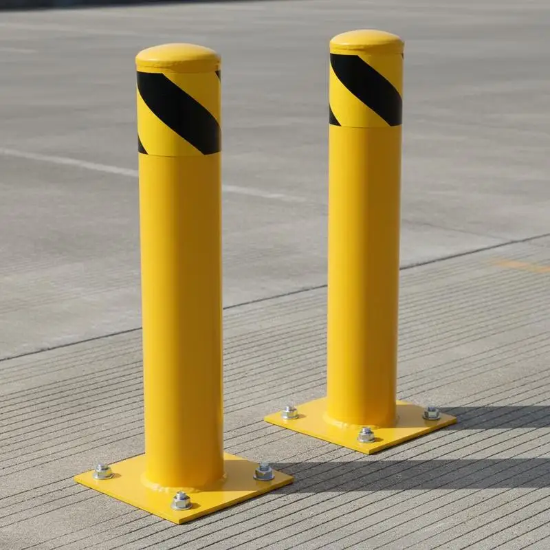 Safety Bollard, 42 Inch Height Bollard Post, 5.5 Inch Diameter Steel Pipe Safety Bollard Post, Yellow Steel Bollard, Steel Safety Bollard with 8 Anchor Bolts, Perfect for Traffic-Sensitive Area
Safety Bollard, 42 Inch Height Bollard Post, 5.5 Inch Diameter Steel Pipe Safety Bollard Post, Yellow Steel Bollard, Steel Safety Bollard with 8 Anchor Bolts, Perfect for Traffic-Sensitive Area