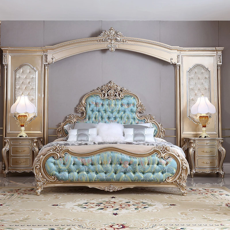 !@New Design King Size Bed Bedroom Set Queen Size Bed European Style Bedroom Furniture Set
!@New Design King Size Bed Bedroom Set Queen Size Bed European Style Bedroom Furniture Set