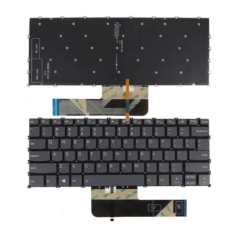 Новая Оригинальная клавиатура для ноутбука LENOVO IdeaPad S340 13IML с серой подсветкой без рамки
Новая Оригинальная клавиатура для ноутбука LENOVO IdeaPad S340 13IML с серой подсветкой без рамки