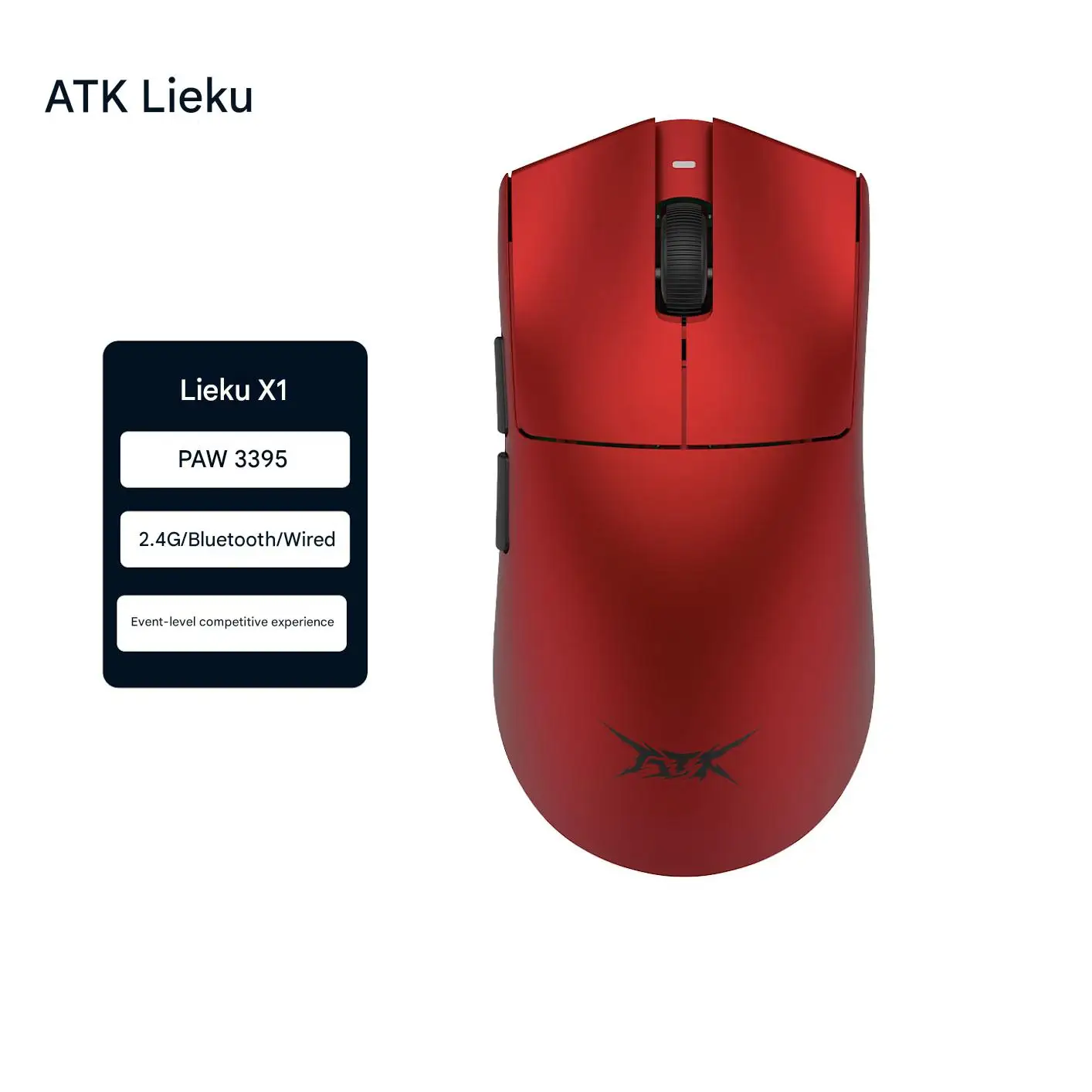 ATK Liekong X1/X1 SE/X1 S/X1 ULTRA Gaming Mouse Bluetooth/wired Long Battery Life Ergonomics Office E-sports Mouse Player Gift
ATK Liekong X1/X1 SE/X1 S/X1 ULTRA Gaming Mouse Bluetooth/wired Long Battery Life Ergonomics Office E-sports Mouse Player Gift