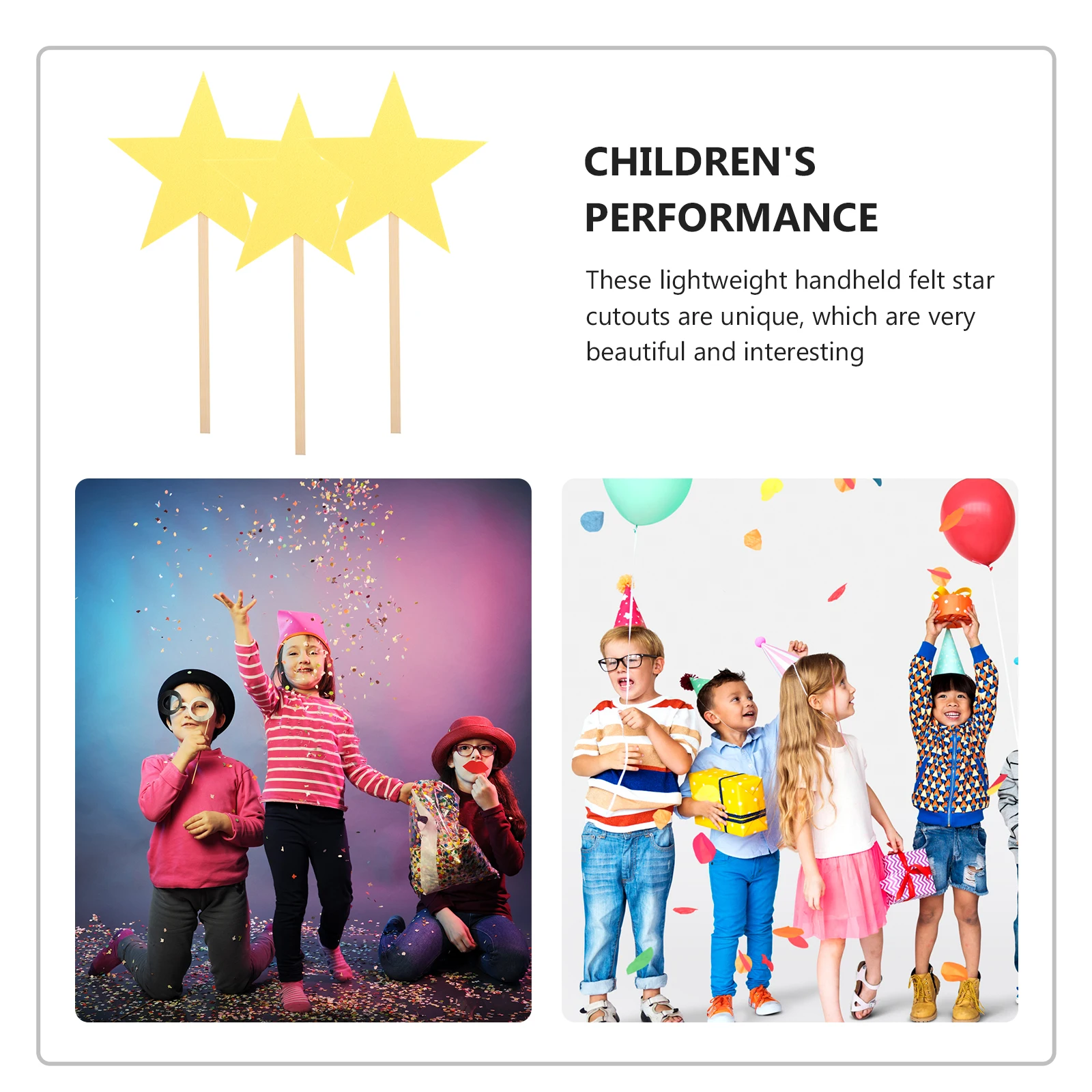 Five Pointed Star Props Decorations Photo Dance Hand Held Felt Material Lightweight Reliable Long Use Various Scenes Concerts
Five Pointed Star Props Decorations Photo Dance Hand Held Felt Material Lightweight Reliable Long Use Various Scenes Concerts