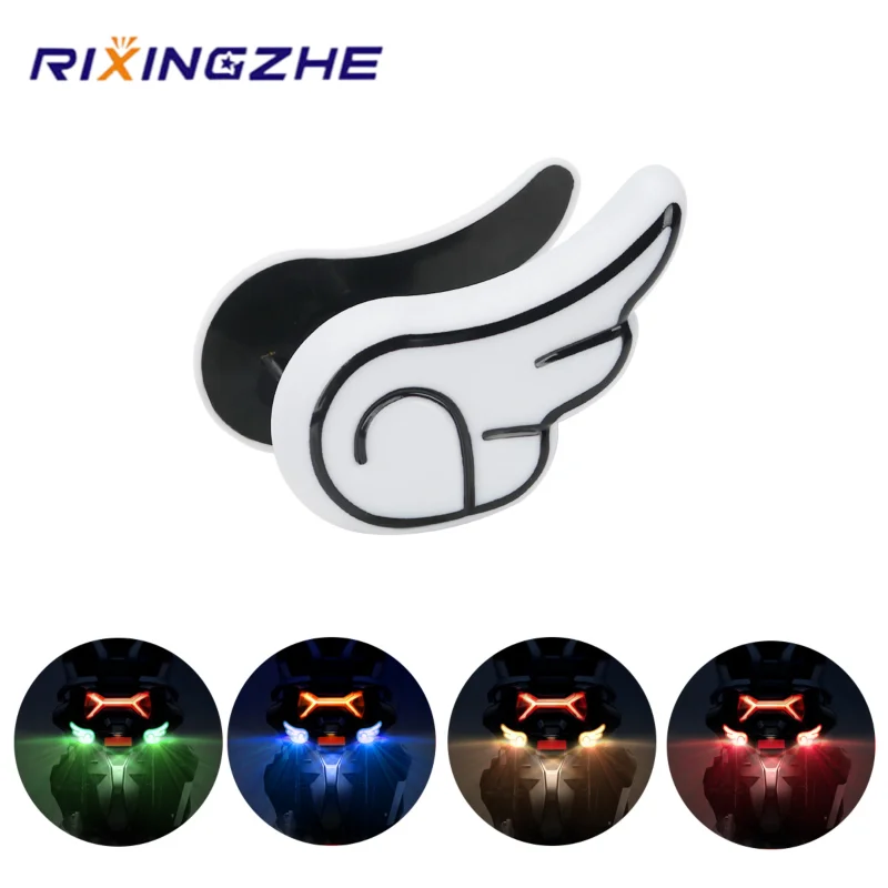 2pcs Motorcycle LED Wings style Strobe Flashing Motorcycle Tail Lamp Plate Light Lights Stop Signal Light DRL Decoration Lights
2pcs Motorcycle LED Wings style Strobe Flashing Motorcycle Tail Lamp Plate Light Lights Stop Signal Light DRL Decoration Lights