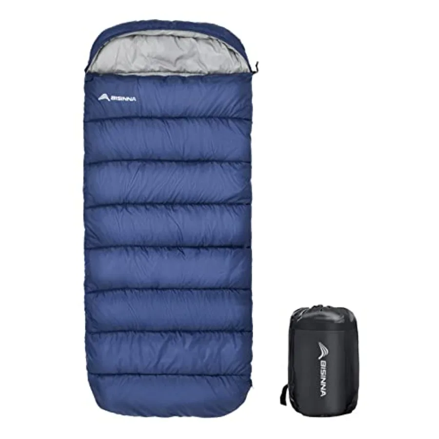 XXL Sleeping Bag 90.55x39.37 for Big and Tall Adults, 3-4 Seasons, Polyester Shell, Olive Green, Waterproof, Lightweight, Warm
XXL Sleeping Bag 90.55x39.37 for Big and Tall Adults, 3-4 Seasons, Polyester Shell, Olive Green, Waterproof, Lightweight, Warm
