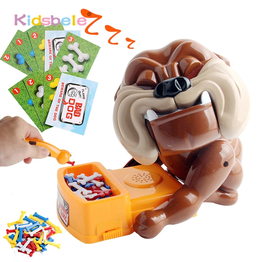 Bulldog Tricky Toy Family Party Fun Novelty Prank Board Game Lucky Dog Bite Finger with Sound Parent-child Interactive Game
Bulldog Tricky Toy Family Party Fun Novelty Prank Board Game Lucky Dog Bite Finger with Sound Parent-child Interactive Game