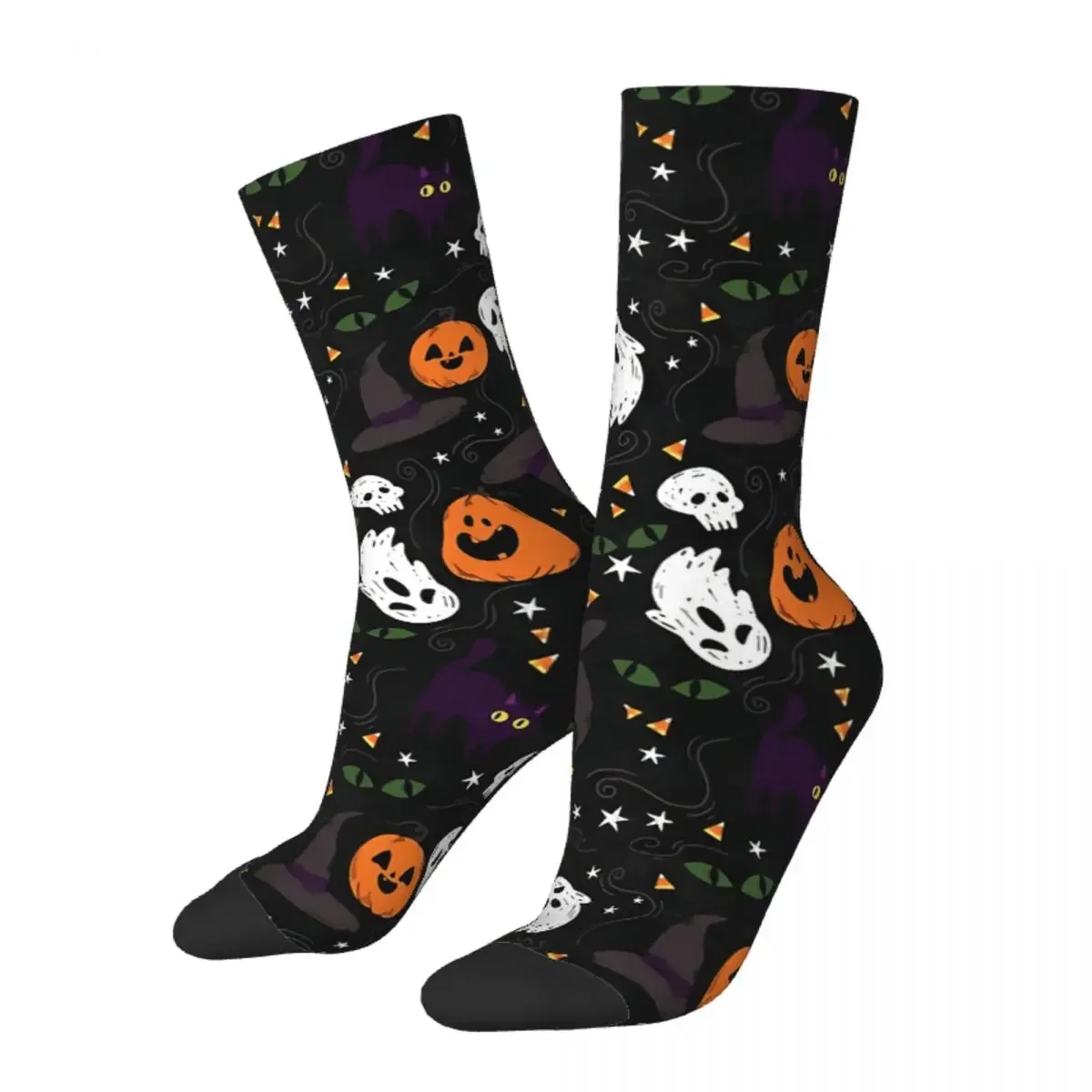 Happy Socks for Men Women Black Ghost Vintage Harajuku Halloween Hip Hop Novelty Street Style Crew Crazy Socks Summer
Happy Socks for Men Women Black Ghost Vintage Harajuku Halloween Hip Hop Novelty Street Style Crew Crazy Socks Summer