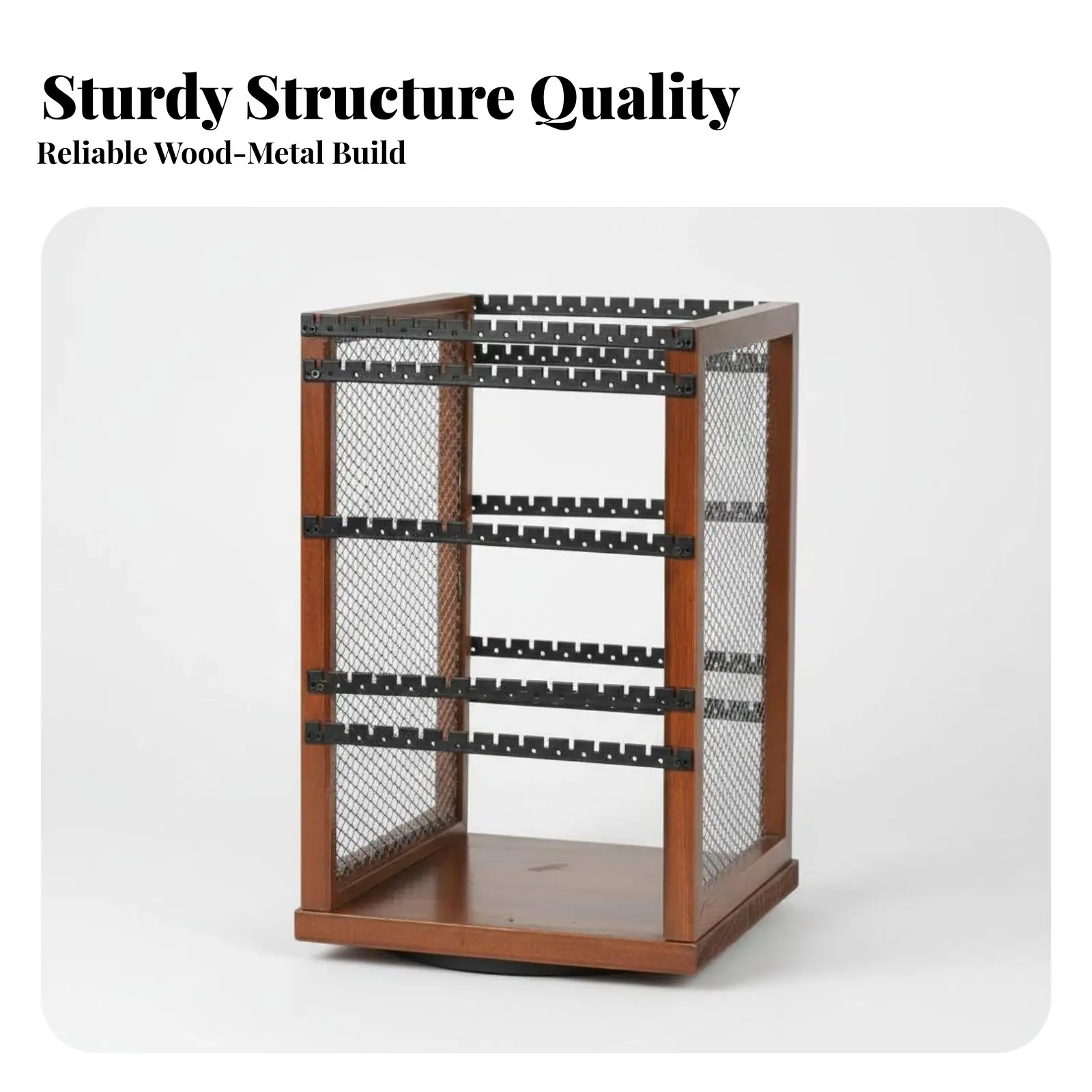 360 Rotating Jewelry Organizer Space Saving Design Rotating Earring Stand Rotating Earring Holder Large Capacity for Bedroom
360 Rotating Jewelry Organizer Space Saving Design Rotating Earring Stand Rotating Earring Holder Large Capacity for Bedroom