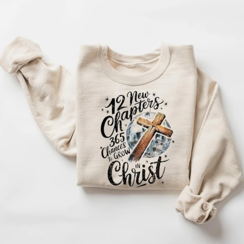12 New Chapters 365 New Chances Autumn and Winter Sweatshirt Happy New Year Long Sleeve Thermal Hoodie Cute Retro Lover Gift
12 New Chapters 365 New Chances Autumn and Winter Sweatshirt Happy New Year Long Sleeve Thermal Hoodie Cute Retro Lover Gift
