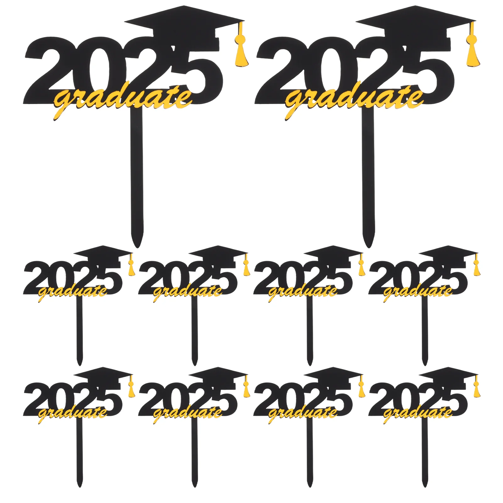 10 Pcs Cake Insert Congratulats Grad Decorations Paper Cup Congrats Topper College Graduation Acrylic
10 Pcs Cake Insert Congratulats Grad Decorations Paper Cup Congrats Topper College Graduation Acrylic