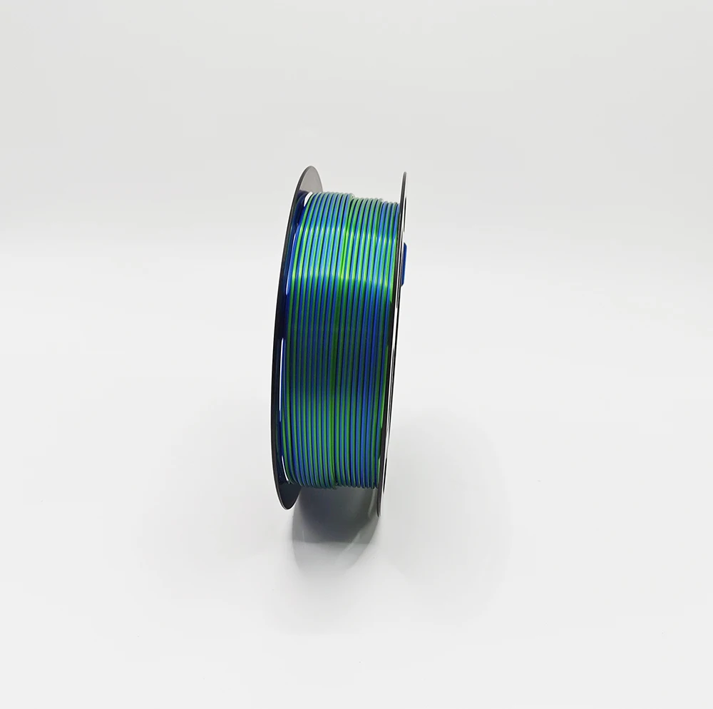 200g/Roll Dual Color Silk Filament 1.75mm Red-Blue/Red-Black/Red-Gold/Blue-Green 3D Printer PLA Filament
200g/Roll Dual Color Silk Filament 1.75mm Red-Blue/Red-Black/Red-Gold/Blue-Green 3D Printer PLA Filament