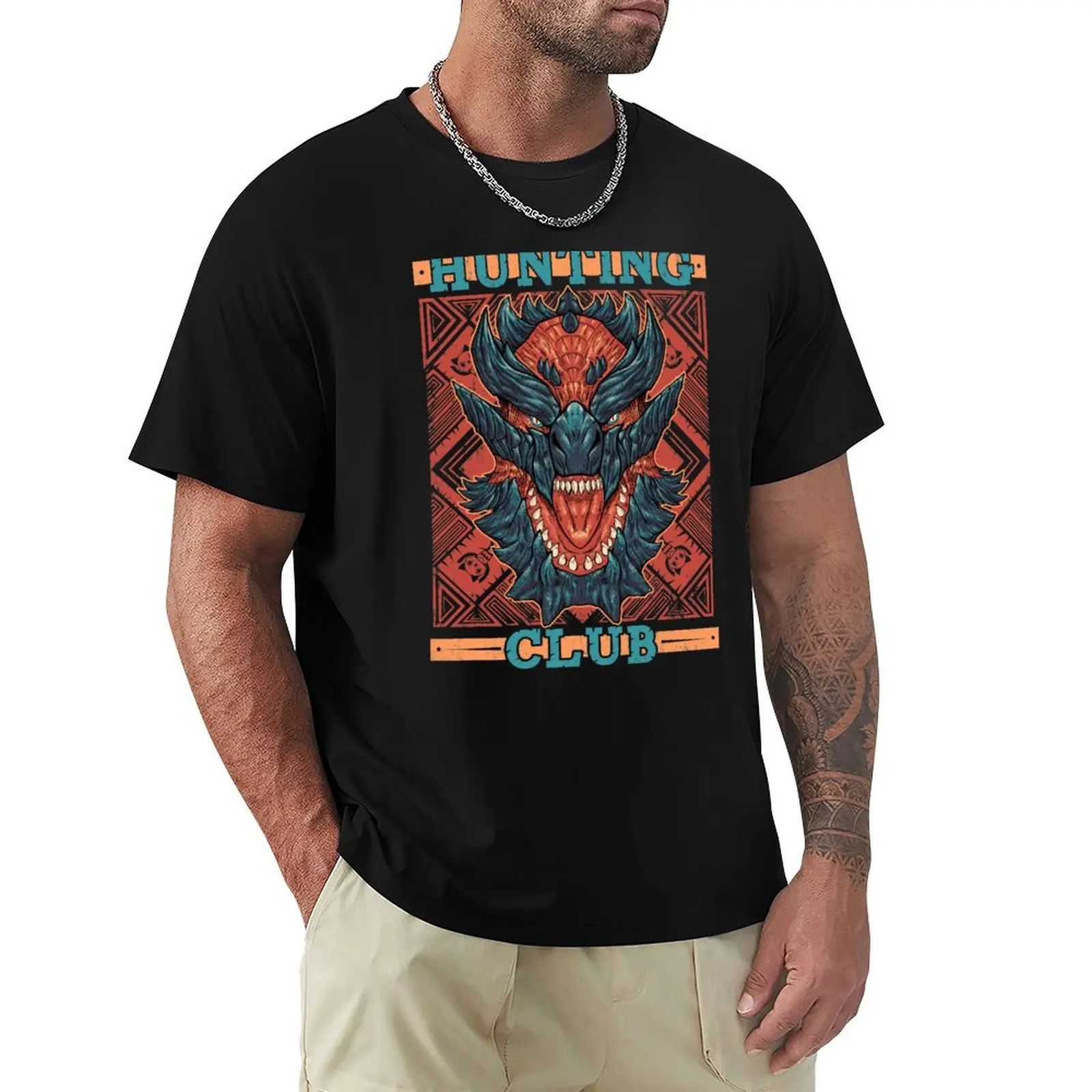 Hunting Club: Glavenus T-Shirt anime clothes affliction shirts plain designer t shirt men
Hunting Club: Glavenus T-Shirt anime clothes affliction shirts plain designer t shirt men