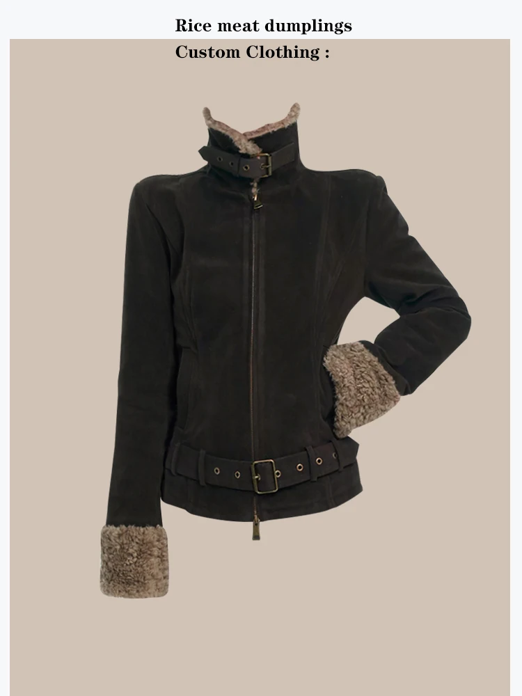 Retro Style Thickened Suede Cotton Jacket Women's Short Coat Stand Collar Zipper Closure Long Sleeve Fashionable Ladies' Oute...
Retro Style Thickened Suede Cotton Jacket Women's Short Coat Stand Collar Zipper Closure Long Sleeve Fashionable Ladies' Oute...