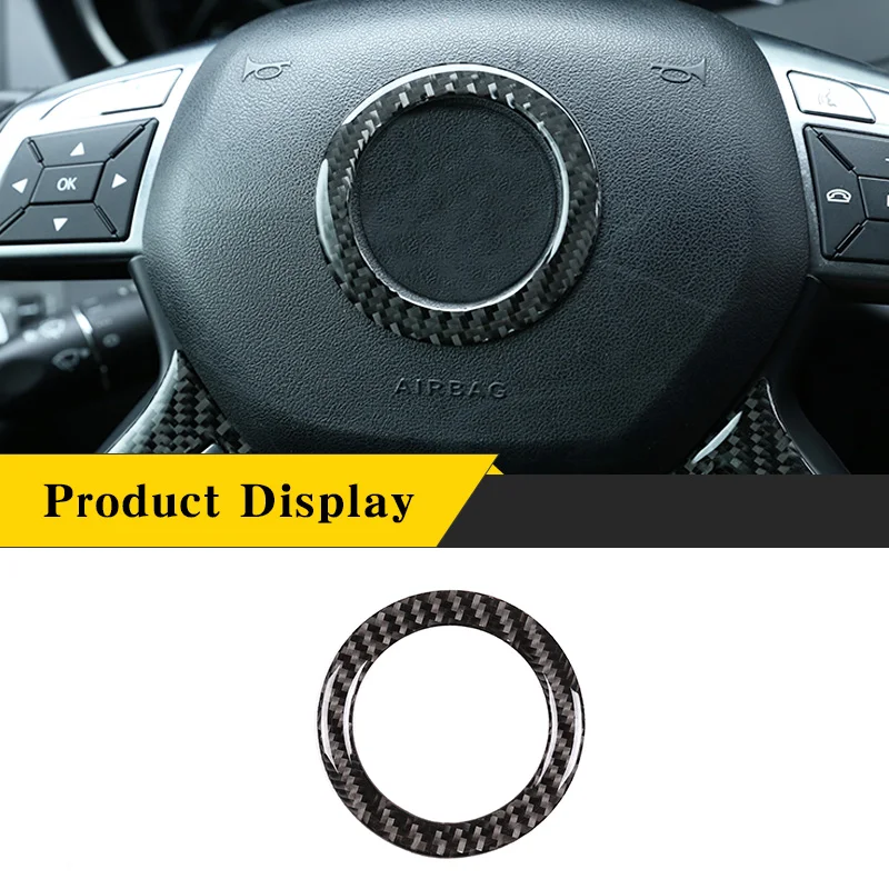 Steering Wheel Logo Decorative Circle Sticker Real Carbon Fiber Interior Car Accessories For Mercedes-Benz CClass W204 2007-2013
Steering Wheel Logo Decorative Circle Sticker Real Carbon Fiber Interior Car Accessories For Mercedes-Benz CClass W204 2007-2013