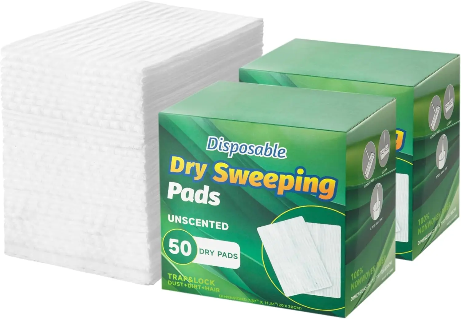 Dry Sweeping Cloths Mop Refills Disposable Sweeping Cloths Floor Dust Refills Mop Pad, Floor Cloth Refills for Standard Sw
Dry Sweeping Cloths Mop Refills Disposable Sweeping Cloths Floor Dust Refills Mop Pad, Floor Cloth Refills for Standard Sw