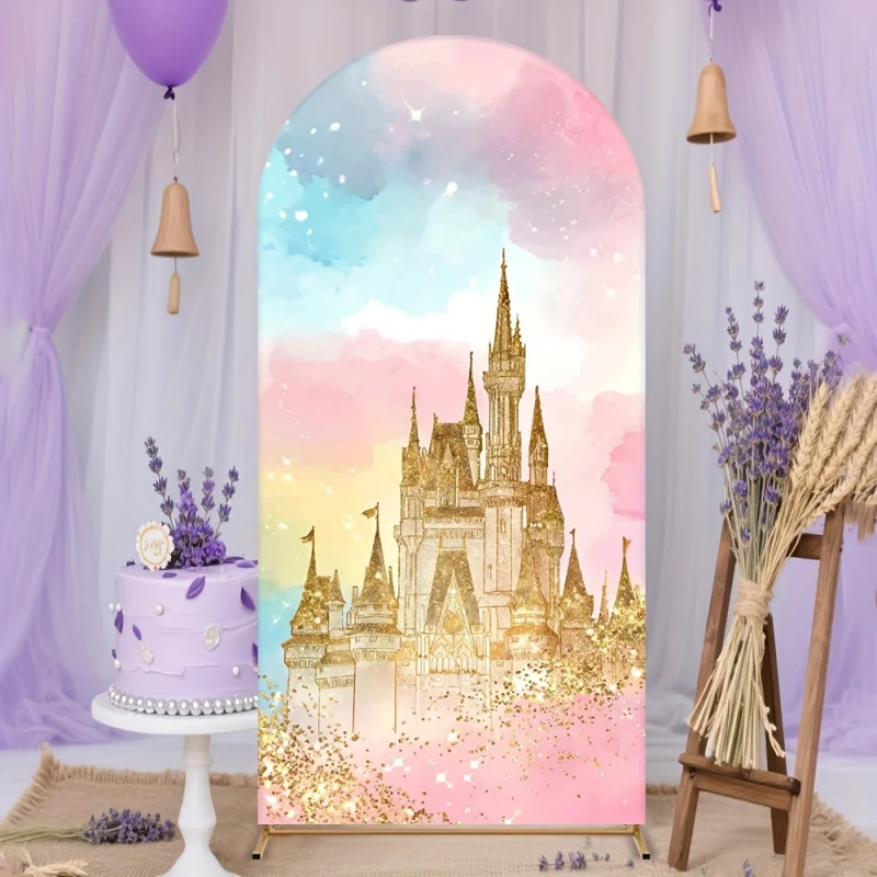 Фон для фотосессии VIKAMA Fairytale Castle Dream Arch, фон для арки, идеально подходит для украшения свадеб, дней рождения и детских праздников.
Фон для фотосессии VIKAMA Fairytale Castle Dream Arch, фон для арки, идеально подходит для украшения свадеб, дней рождения и детских праздников.