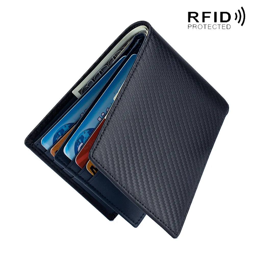 Carbon Fiber Man Short Wallet Genuine Leather Men's Wallet Driver License Microfiber Slim Bank Credit Card Holder
Carbon Fiber Man Short Wallet Genuine Leather Men's Wallet Driver License Microfiber Slim Bank Credit Card Holder