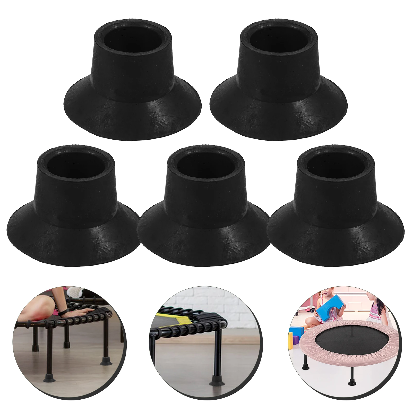 5pcs Leg Covers Rubber Caps 25mm Hole Non Slip Trampoline Parts Wear Resistant Black Safety Replacement Parts
5pcs Leg Covers Rubber Caps 25mm Hole Non Slip Trampoline Parts Wear Resistant Black Safety Replacement Parts