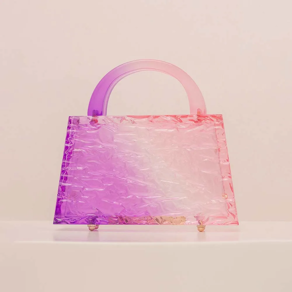 2025 New Mix Colorful Bubble Transparent Acrylic Totes Bag Women's Fashion Trend Banquet Bags Handheld Bags PVC Plastic Box Bags
2025 New Mix Colorful Bubble Transparent Acrylic Totes Bag Women's Fashion Trend Banquet Bags Handheld Bags PVC Plastic Box Bags