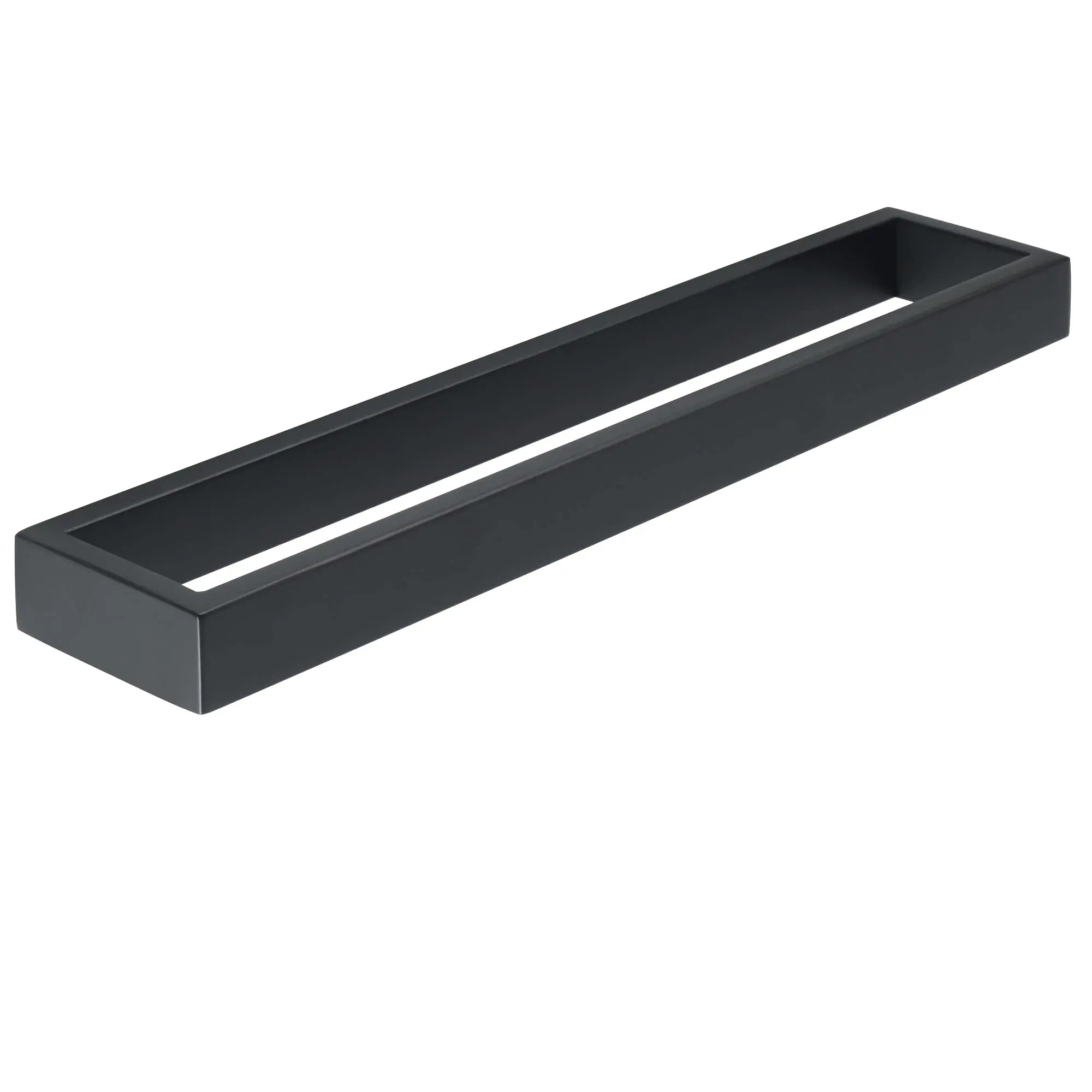 Matte Black 24 Inch Wall Mounted Square Towel Bar Holder Made Of 304 Stainless Steel For Bathroom Use
Matte Black 24 Inch Wall Mounted Square Towel Bar Holder Made Of 304 Stainless Steel For Bathroom Use