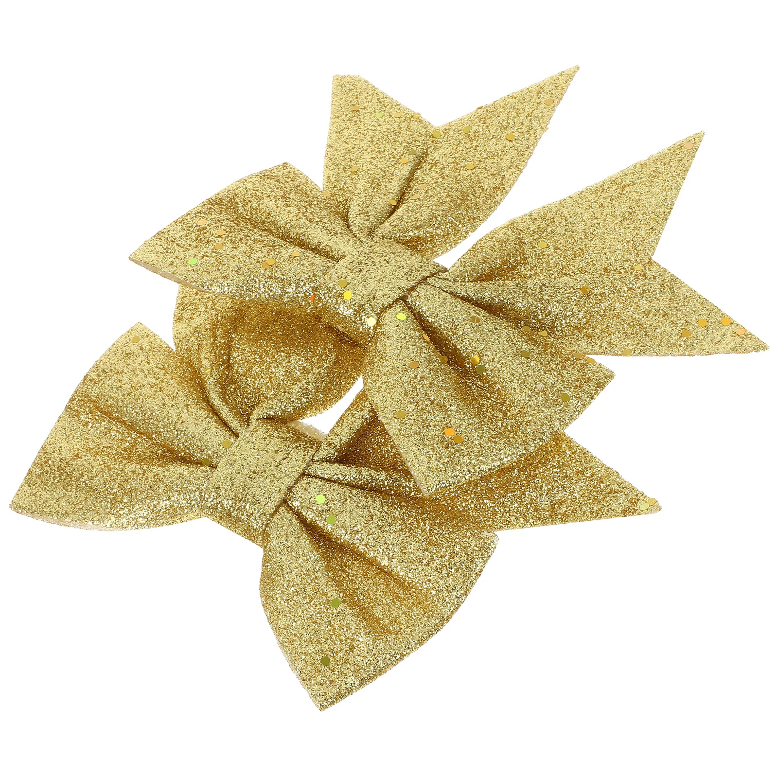 2Pcs Glitter Christmas Bow Decoration 14cm Reusable Ornaments for Xmas Tree Party Favors Garland DIY Hotel Mall Scene
2Pcs Glitter Christmas Bow Decoration 14cm Reusable Ornaments for Xmas Tree Party Favors Garland DIY Hotel Mall Scene