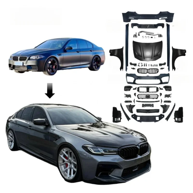 Factory Sale for 5series Body Kit F10 F18 2010-2017 Upgrade to G30 M5 CS 2023 Style Hood Fender Easy Install
Factory Sale for 5series Body Kit F10 F18 2010-2017 Upgrade to G30 M5 CS 2023 Style Hood Fender Easy Install