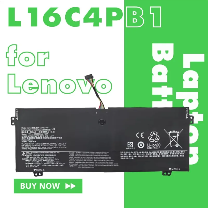 Laptop Battery for Lenovo YOGA 720-13IKB/15IKB L16C4PB1 L16M4PB1
Laptop Battery for Lenovo YOGA 720-13IKB/15IKB L16C4PB1 L16M4PB1