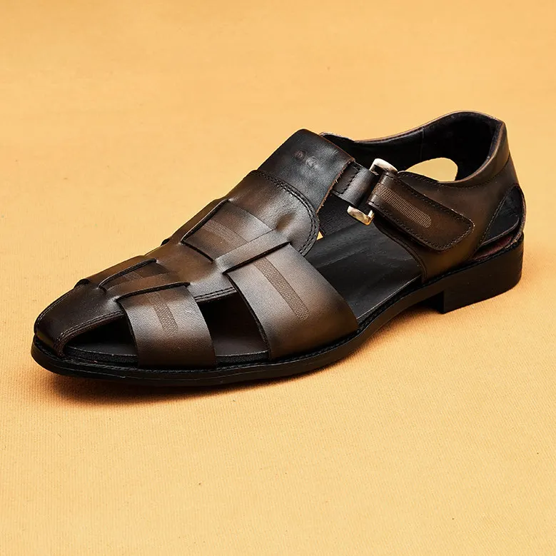 Aston Grand Prix Men's Summer New Arrival Handmade Cowhide Woven Breathable British Vintage Baotou Roman Shoes
Aston Grand Prix Men's Summer New Arrival Handmade Cowhide Woven Breathable British Vintage Baotou Roman Shoes