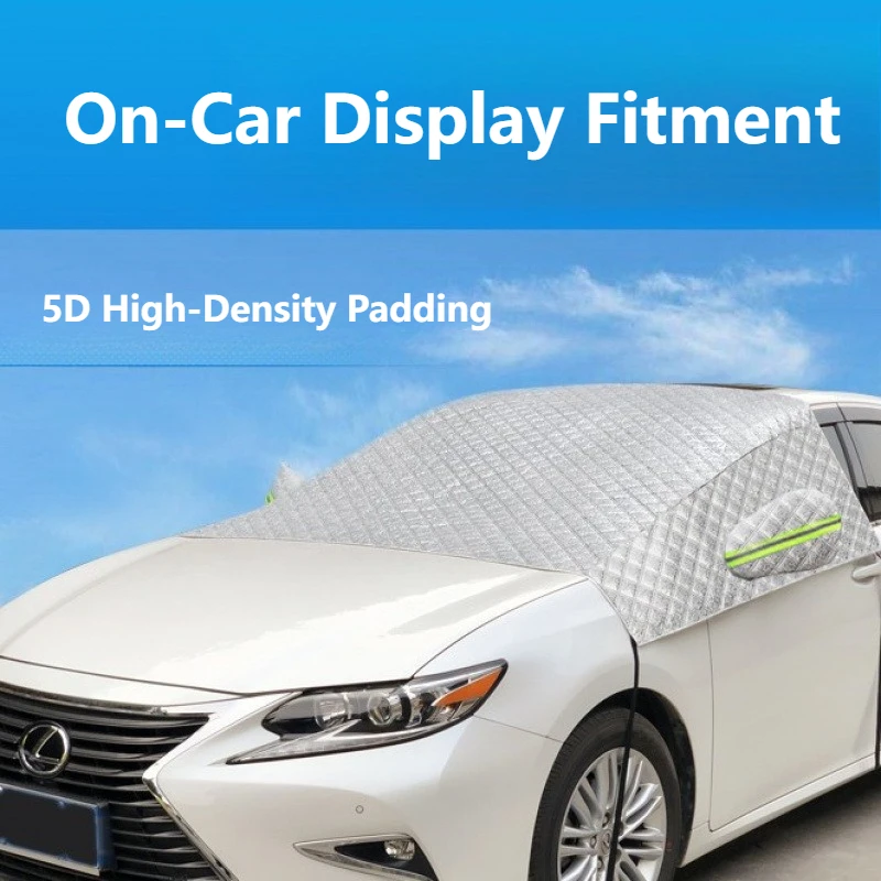 Universal Car Sunshade Anti Freezing Sun Protection Uv Protection Car Accessories Outdoor Thickening Car Front Windshield Cover
Universal Car Sunshade Anti Freezing Sun Protection Uv Protection Car Accessories Outdoor Thickening Car Front Windshield Cover