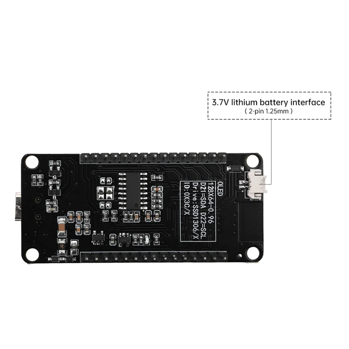 # 043R ESP32 ESP-WROOM-32D WIFI Bluetooth Макетная плата CH340 с OLED-экраном 0,96 Желтый Синий Дисплей Type-C (черный)
# 043R ESP32 ESP-WROOM-32D WIFI Bluetooth Макетная плата CH340 с OLED-экраном 0,96 Желтый Синий Дисплей Type-C (черный)