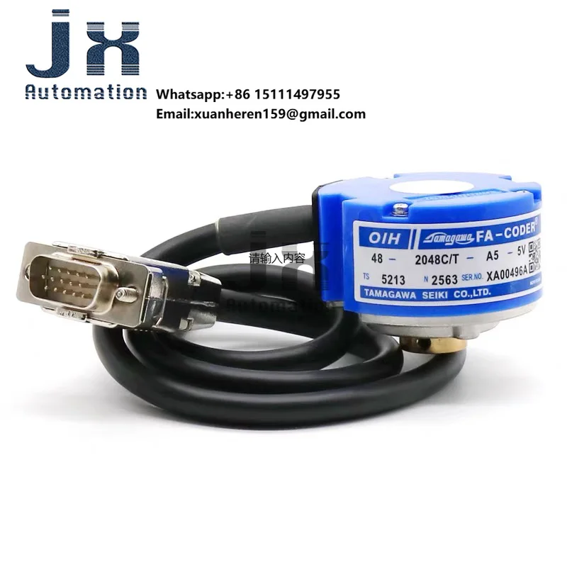 Tamagawa Elevator Rotary Encoder TS5213N2551 TS5213N2563 OIH48-2048C/T-A5-5V for Xizi Ots Elevator Main Machine Accessories
Tamagawa Elevator Rotary Encoder TS5213N2551 TS5213N2563 OIH48-2048C/T-A5-5V for Xizi Ots Elevator Main Machine Accessories
