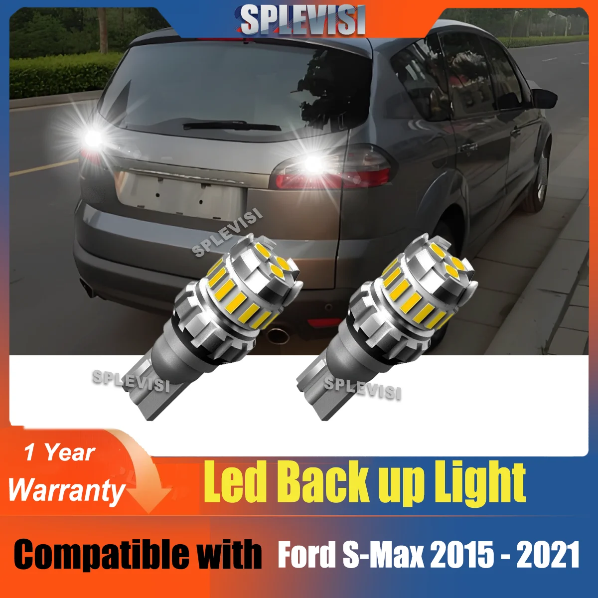 T15 W16W LED Bulb Reverse Backup Light DC 12V Replacement for Car Auto for Ford Ford S-Max 2015 2016 2017 2018 2019 2020 2021
T15 W16W LED Bulb Reverse Backup Light DC 12V Replacement for Car Auto for Ford Ford S-Max 2015 2016 2017 2018 2019 2020 2021