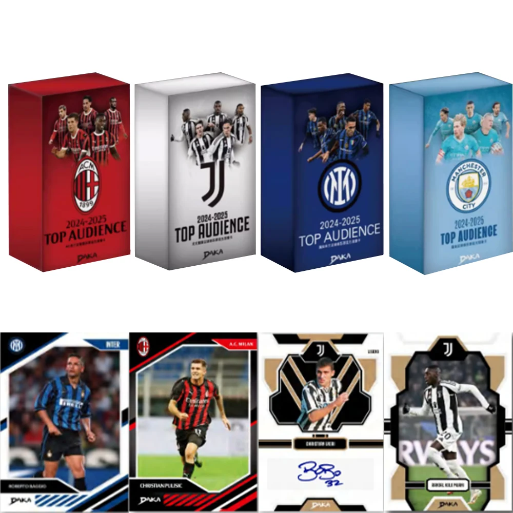 Genuine DAKA 2024-25 Season AUDIENCE Series Machester Cuty Juventus Ac Milan Internazionale Milano Football Star Toys Gift
Genuine DAKA 2024-25 Season AUDIENCE Series Machester Cuty Juventus Ac Milan Internazionale Milano Football Star Toys Gift