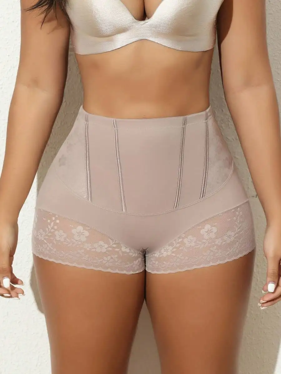 Elegant Lace Patchwork High Waist Slimming Shapewear Shorts For Women
Elegant Lace Patchwork High Waist Slimming Shapewear Shorts For Women