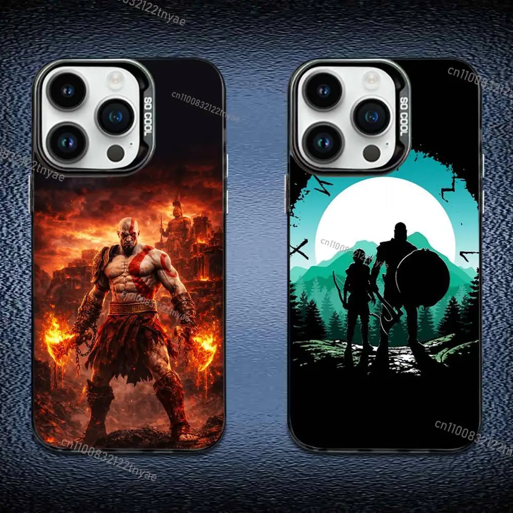 Phone Case IMD Color Silver Shell For IPhone 17,16,15,14,13,12,11 Pro Max Plus G-God OF War K-Kratos Black Cover
Phone Case IMD Color Silver Shell For IPhone 17,16,15,14,13,12,11 Pro Max Plus G-God OF War K-Kratos Black Cover