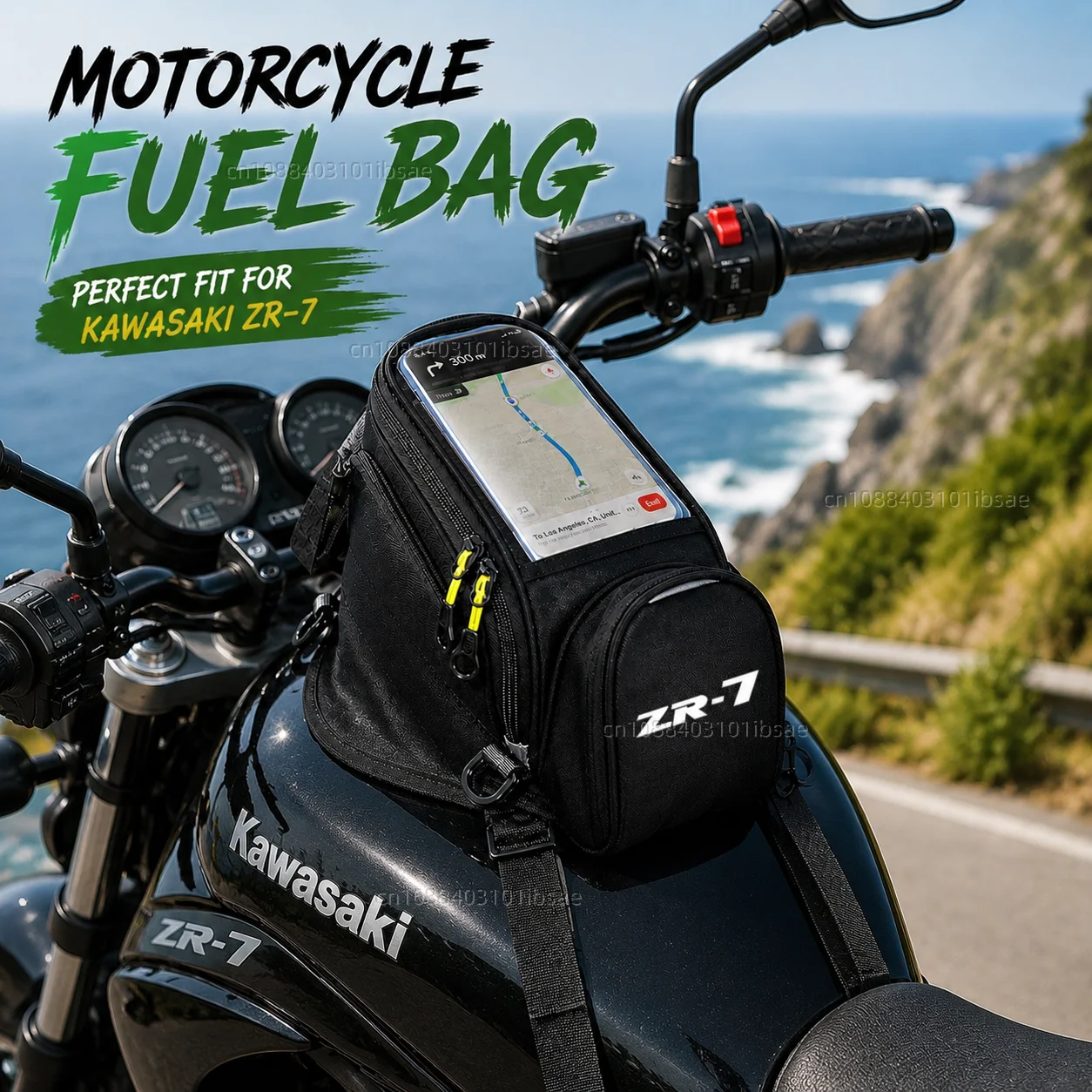 NEW Universal Magnetic Fuel Tank Bag Motorcycle Phone Navigation Pack For Kawasaki ZR-7 / S ZR7 ZR7S 1999-2003
NEW Universal Magnetic Fuel Tank Bag Motorcycle Phone Navigation Pack For Kawasaki ZR-7 / S ZR7 ZR7S 1999-2003