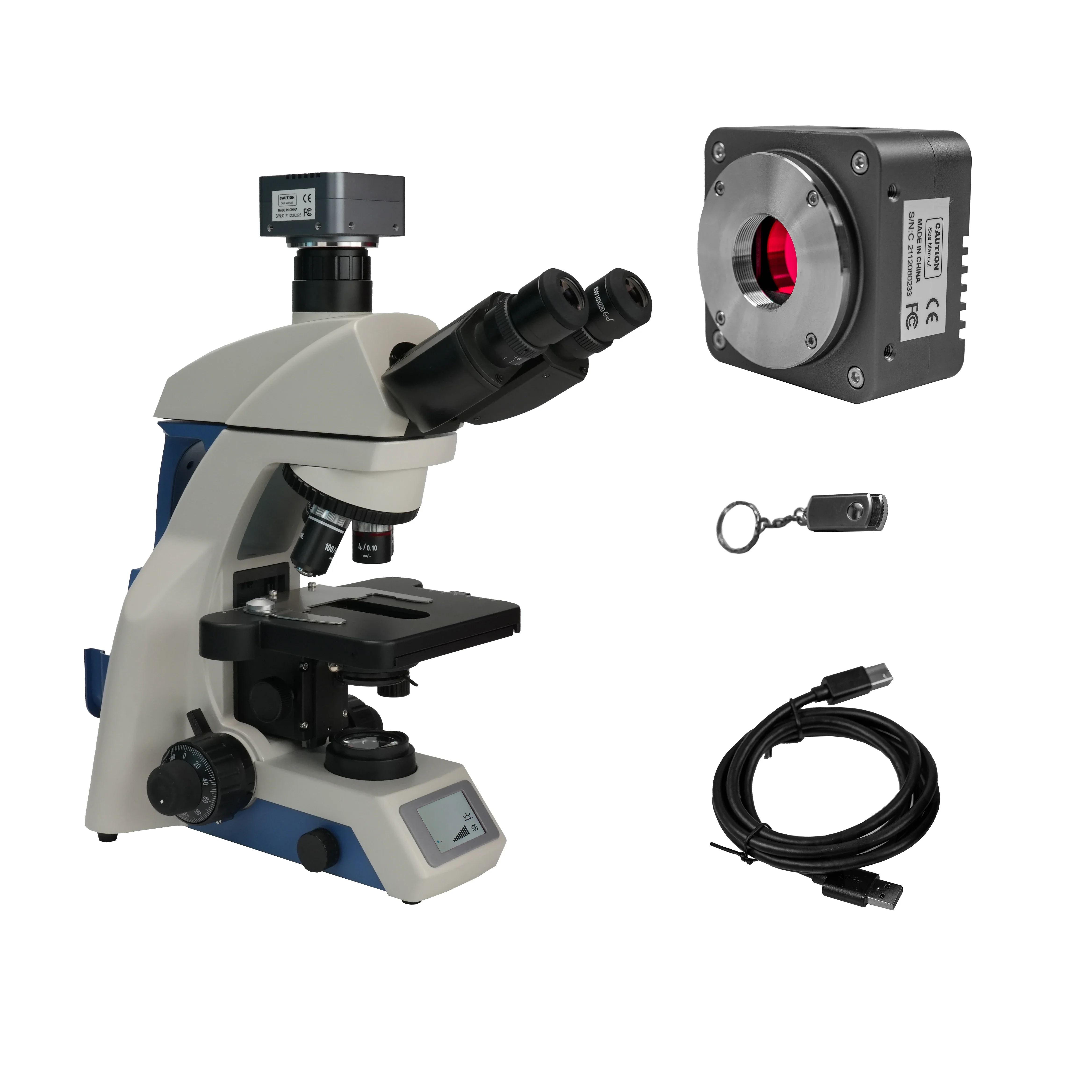 BestScope BUC5F-1560C 15.6MP C-mount USB3.0 CMOS Color Camera for Trinocular Microscope
BestScope BUC5F-1560C 15.6MP C-mount USB3.0 CMOS Color Camera for Trinocular Microscope