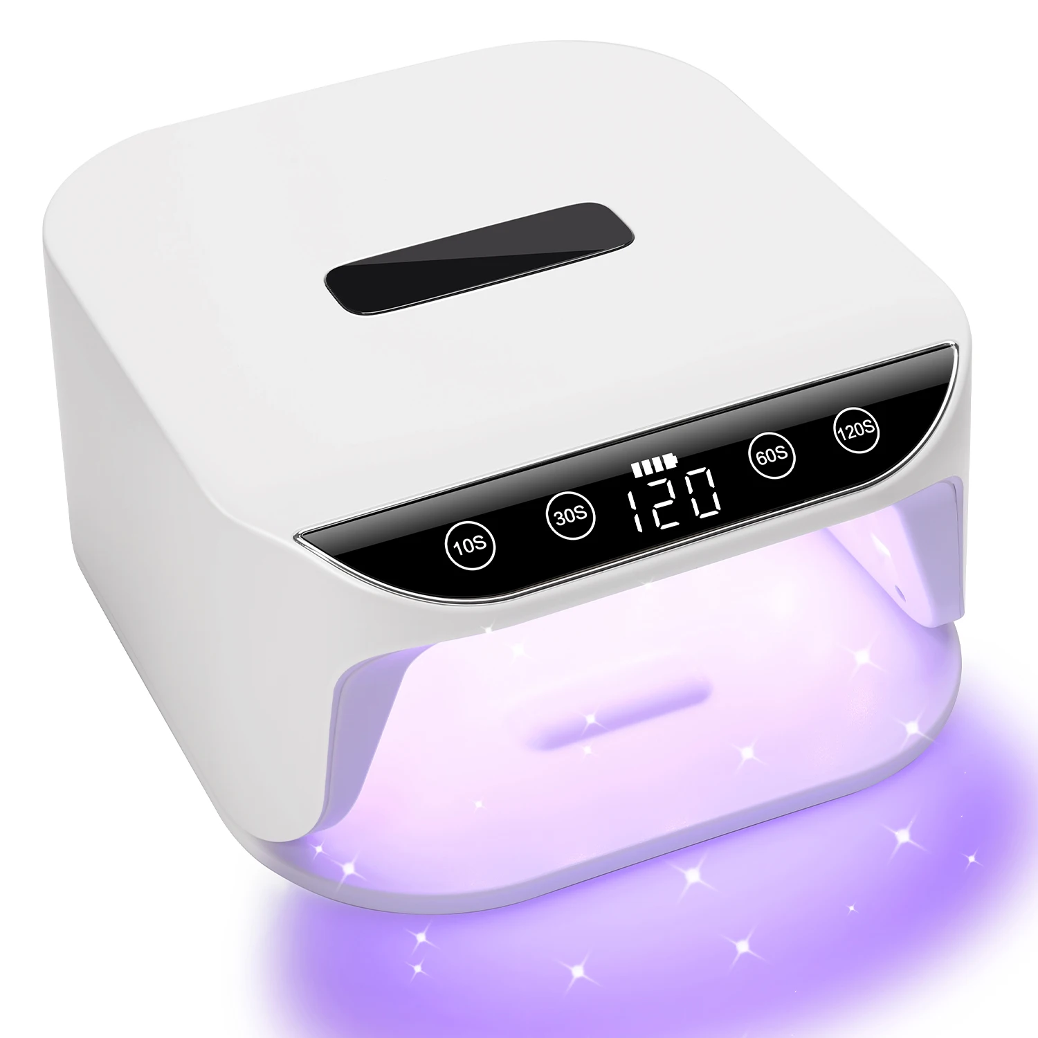 УФ-светодиодная лампа для ногтей с 36 бусинами: интеллектуальный датчик с 4 таймерами, аккумуляторный блок питания и быстрое отверждение для всех гелей
УФ-светодиодная лампа для ногтей с 36 бусинами: интеллектуальный датчик с 4 таймерами, аккумуляторный блок питания и быстрое отверждение для всех гелей