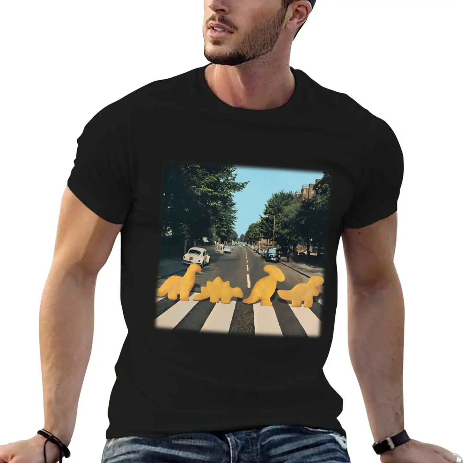 Dinosaur Chicken Nuggets Nuggie Road T-Shirt quick drying street wear mens white t shirts
Dinosaur Chicken Nuggets Nuggie Road T-Shirt quick drying street wear mens white t shirts